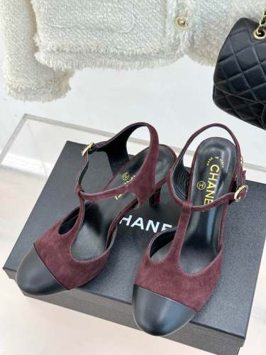 Chanel Womens Shoes Pumps 8.5cm Heel Fashion Sandals Summer Design Luxury Brand Design with Original Box whatsapp 
