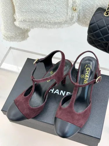 Chanel Womens Shoes Pumps 8.5cm Heel Fashion Sandals Summer Design Luxury Brand Design with Original Box whatsapp 