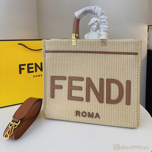Fendi Womens Bag Shoulder Bags Luxury Brand PEEKABOO X-TOTE Fashion Bags for Women without Original Box  