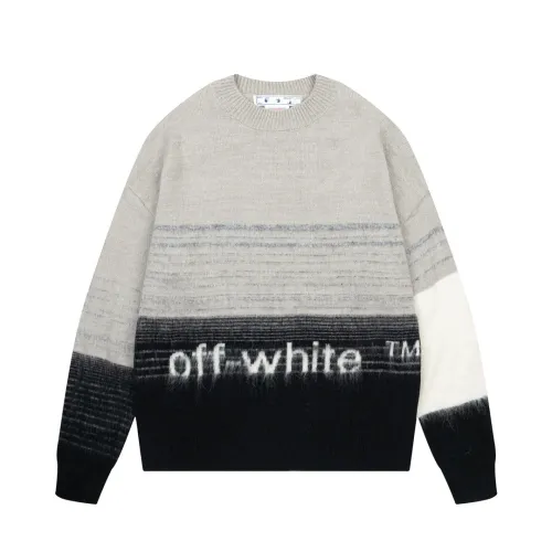 Off-White Men Womens Sweater Luxury Brand Womens Knitwear Top Quality   