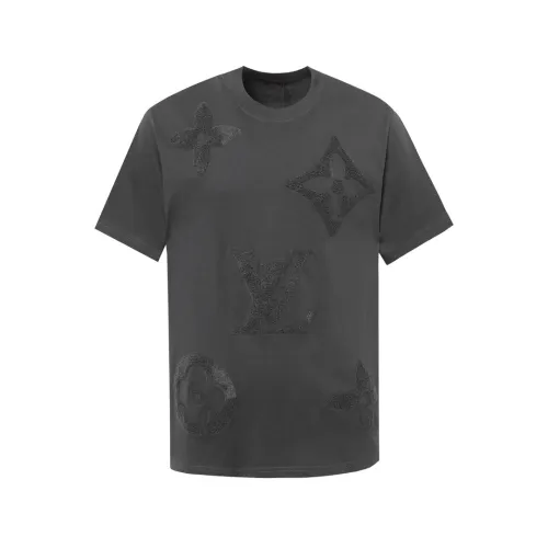 Louis Vuitton Luxury Brand Men Womens Short Sleeve T-Shirt   