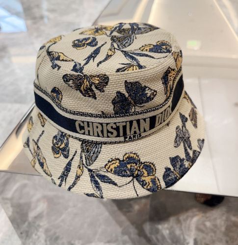 Dior Men Womens Bucket Hat Luxury Brand Design Dior Cap with Original Box  