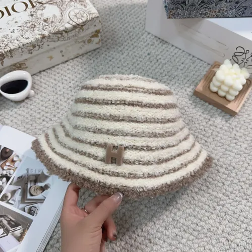 Hermes Womens Bucket Hats Luxury Brand Design Hermes Hat with Original Box  