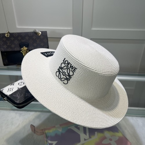 Loewe Womens Straw Hat Luxury Brand Design Loewe Hats with Original Box  