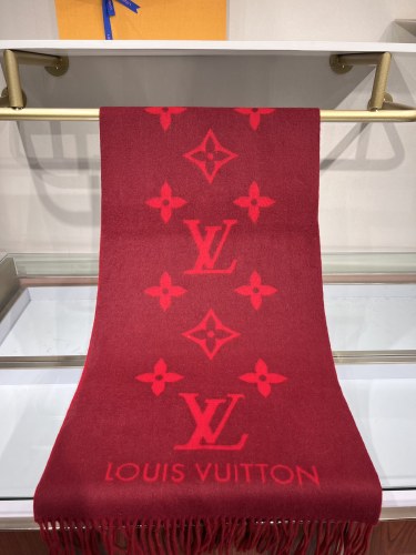 Louis Vuitton Scarves Men Womens Fashion Scarf with Original Box   