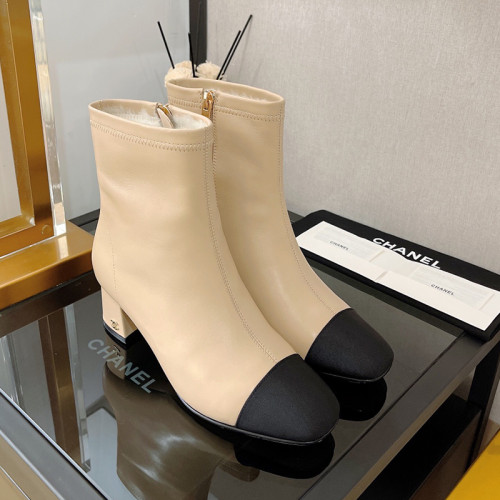 Chanel Womens Shoes Boots Luxury Brand Design with Original Box Women Fashion Ankle Boots 5cm Heel