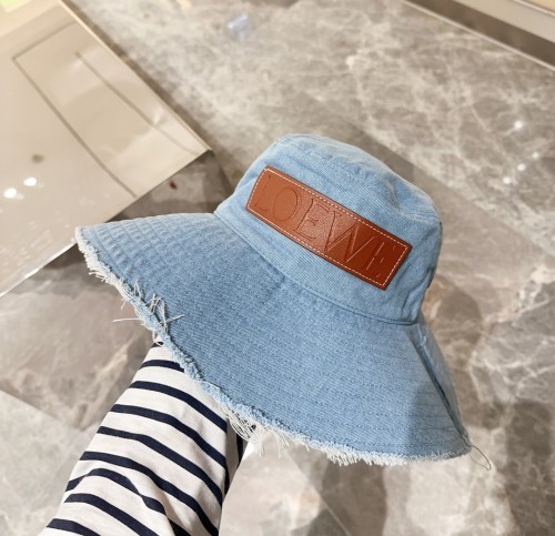 Loewe Men Womens Bucket Hat Luxury Brand Design Loewe Hats with Original Box  