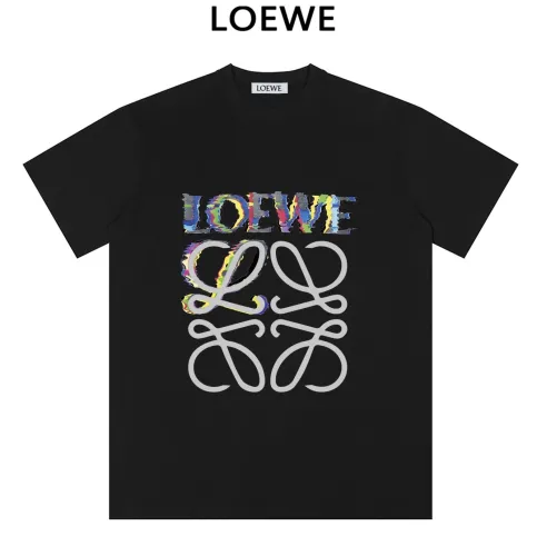 Loewe Luxury Brand Men Womens Short Sleeve T-Shirt   