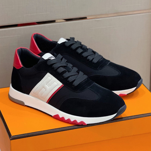 Hermes Mens Casual Shoes Fashion Sneakers Luxury Brand with Original Box