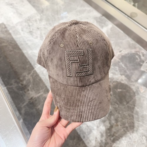 Fendi Men Womens Baseball Hat Luxury Brand Design Fendi Cap with Original Box  