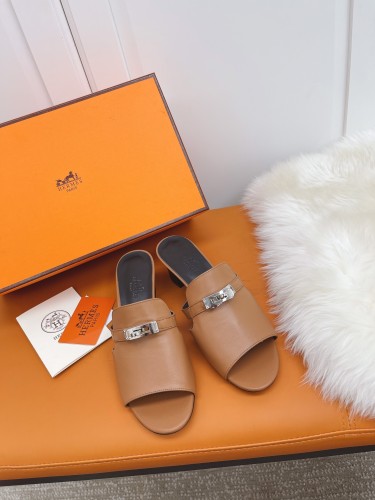 Hermes Womens Shoes Extra Slippers Casual Fashion Slipper Luxury Brand with Original Box  