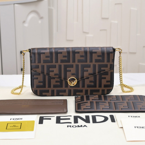 Fendi Womens Bag Shoulder Bags Luxury Brand Fashion Bags for Women with Original Box  