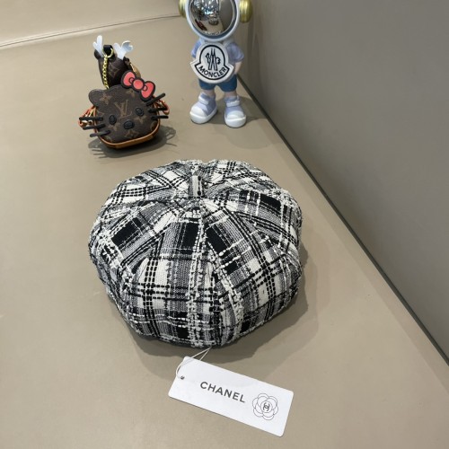 Chanel Womens Hats Luxury Brand Beret Hat with Original Box  