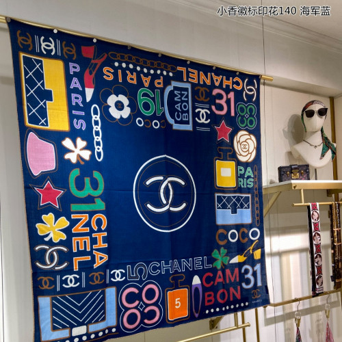Chanel Scarves Womens Fashion Scarf with Original Box Whatsapp【+1-3239614486】