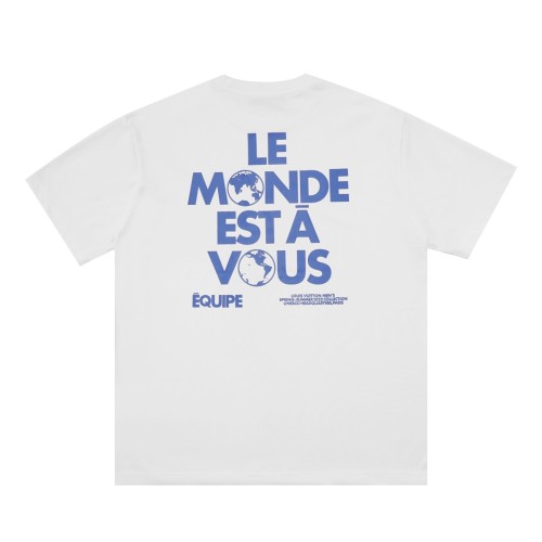 Louis Vuitton Luxury Brand Men Womens Short Sleeve T-Shirt   