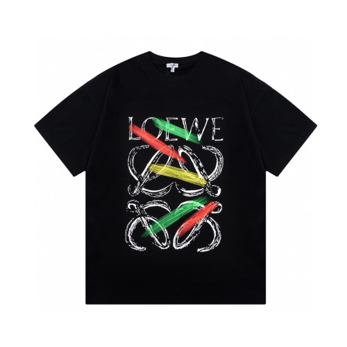 Loewe Luxury Brand Men Womens Short Sleeve T-Shirt   