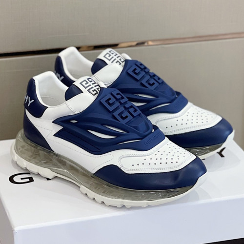 Givenchy Men Shoes Fashion Type Luxury Brand GIVENCHY SNEAKERS IN LEATHER WITH LATEX BAND with Original Box