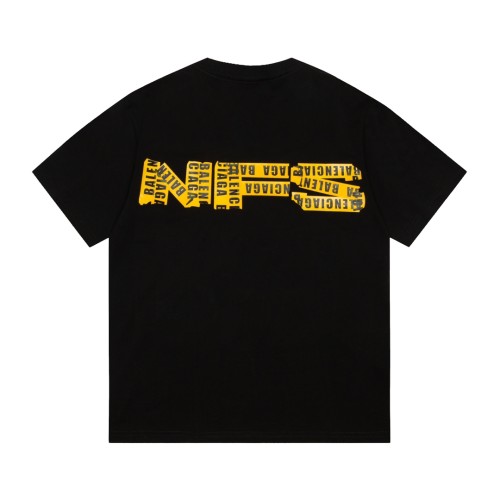 Balenciaga Luxury Brand Women Mens Short Sleeve T-Shirt   