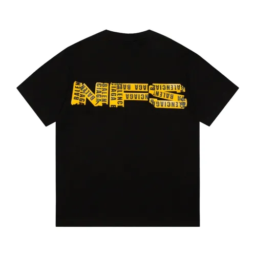 Balenciaga Luxury Brand Women Mens Short Sleeve T-Shirt   