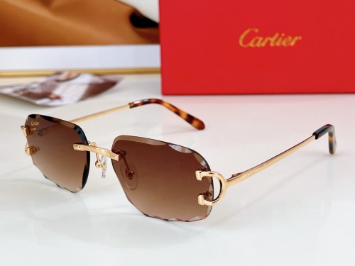 Cartier Sunglasses Luxury Brand Men Womens Sunglasses with Original Box  CT0092O