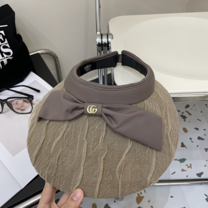 Gucci Womens Cap Visor Hat Luxury Brand with Original Box  