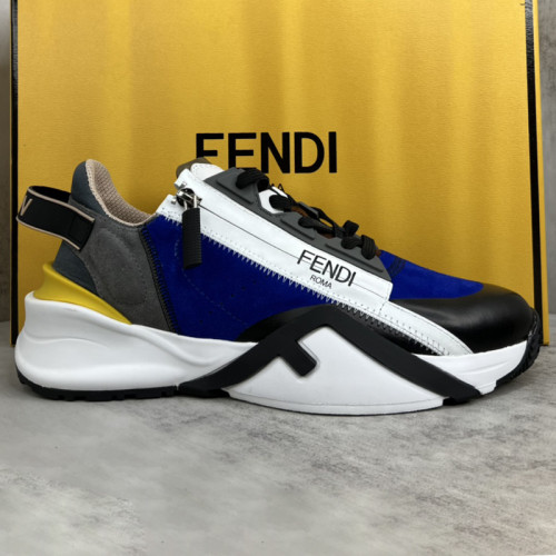Fendi Mens Shoes Fashion Sneakers Luxury Brand Casual Fendi Flow Low-Top Sneakers Shoes for Men with Original Box Whatsapp 