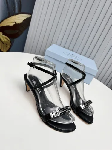 Prada Womens Shoes Sandals Casual Luxury Brand Pumps 5.5cm Heel with Original Box Whatsapp 