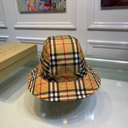 Burberry Men Womens Cap Bucket Hat Luxury Brand with Original Box  