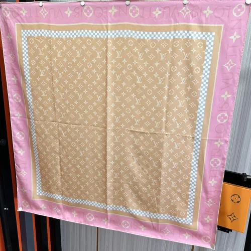 Louis Vuitton Scarves Womens Fashion Scarf Monogram Infinity Square 90 M79931 with Original Box   
