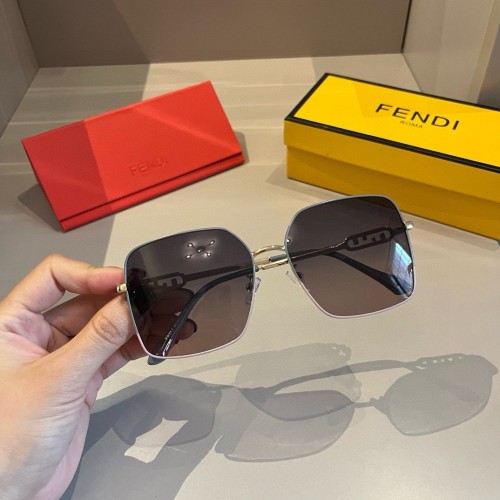 Fendi Sunglasses Luxury Brand Men Womens Sunglasses with Original Box  