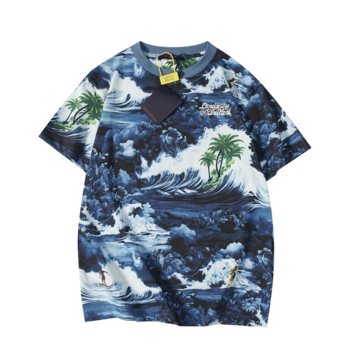 Louis Vuitton Luxury Brand Men Womens Short Sleeve T-Shirt   