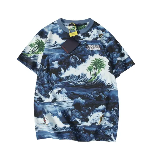 Louis Vuitton Luxury Brand Men Womens Short Sleeve T-Shirt   