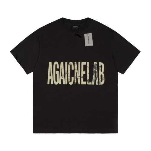 Balenciaga Luxury Brand Women Mens Short Sleeve T-Shirt   