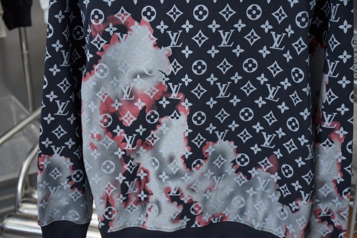 Louis Vuitton Womens Mens Long Sleeve Sweatshirt Luxury Brand Mens Sweatshirts   