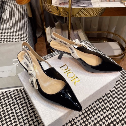 Dior Women Shoes Pumps Luxury Design Fashion Type 6.5cm High Heel Shoes for Wedding Style J'ADIOR SLINGBACK PUMP with Original Box Whatsapp 