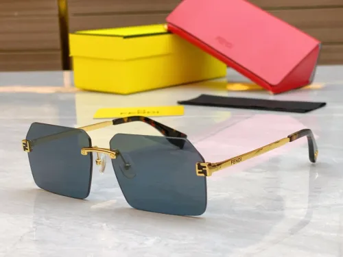 Fendi Sunglasses Luxury Brand Men Womens Sunglasses with Original Box  FE40043U
