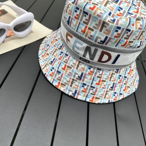 Fendi Men Womens Bucket Hat Luxury Brand Design Fendi Cap with Original Box  