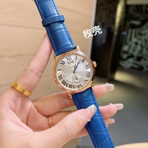 Cartier Men Womens Watch Luxury Brand Design Fashion Type with Original Box