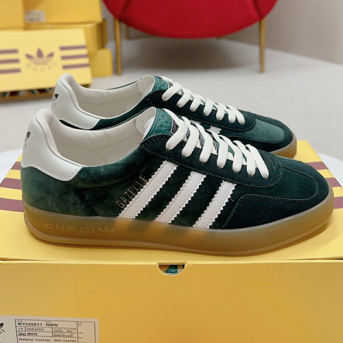 Gucci Adidas Gazelle Womens Shoes Sneakers Luxury Brand adidas x Gucci Gazelle sneaker with Original Box Whatsapp 