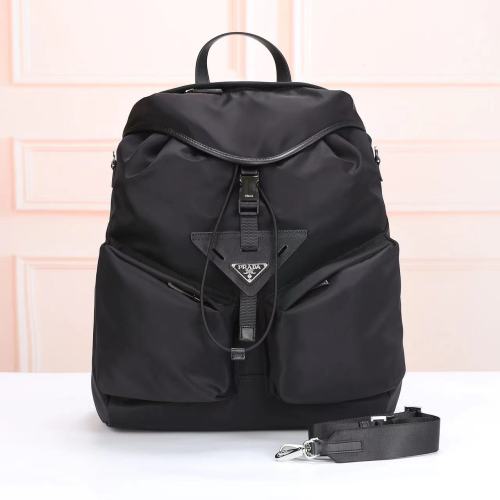 Prada Womens Mens Bags Backpacks Luxury Brand with Re-Nylon shoulder bag Original Box