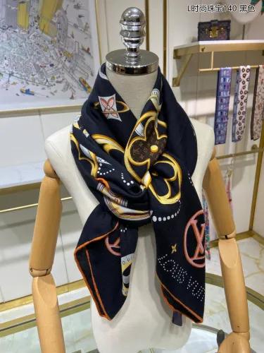 Louis Vuitton Scarves Womens Fashion Scarf with Original Box   
