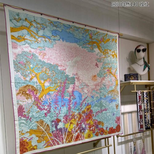 Hermes Scarves Womens Fashion Scarf Shawl 255