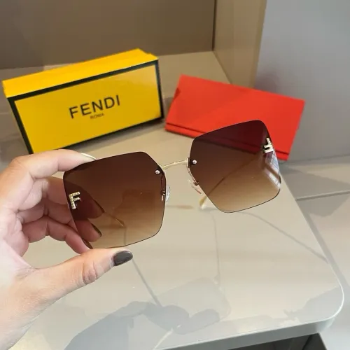Fendi Sunglasses Luxury Brand Men Womens Sunglasses with Original Box  