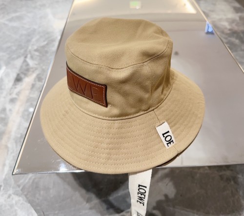 Loewe Men Womens Bucket Hat Luxury Brand Design Loewe Hats Fisherman hat in canvas with Original Box  