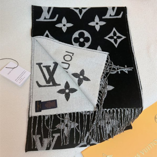 Louis Vuitton Scarves Men Womens Fashion Scarf with Original Box   
