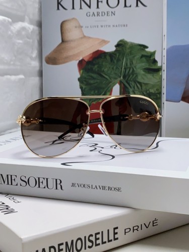 Gucci Sunglasses Luxury Brand Womens Sunglasses with Original Box  