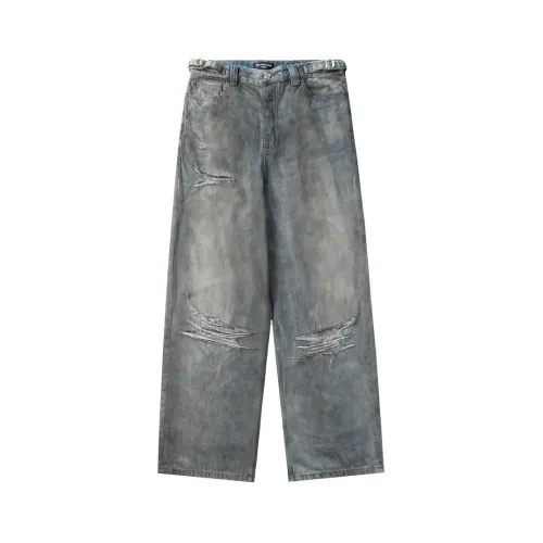 Balenciaga Luxury Brand Women Mens Pant Jeans with Original Box   