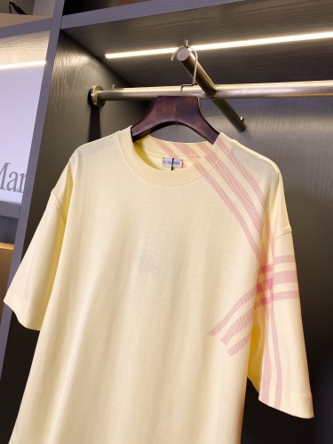 Burberry Luxury Brand Women Mens Short Sleeve T-Shirt   