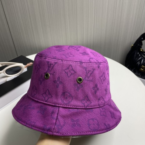 Louis Vuitton Womens Mens Cap Bucket Hat Luxury Brand with Original Box  