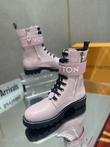 Louis Vuitton Women Shoes Boots Luxury Brand TERRITORY FLAT RANGER with Original Box 1A9HAI
